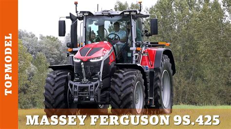 Proefrit Met Nieuw Topmodel Van Massey Ferguson De S Youtube