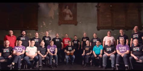 Video The Nyc Gay Mens Chorus Sings Come Rain Or Come Shine