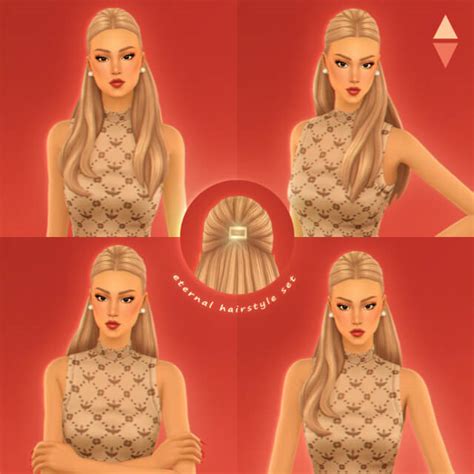 Eternal Hairstyle Set Sims Wicked Mods