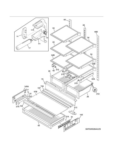 Kenmore 253.70413411 Refrigerator Mid-Upper Door Shelf/Bin (Clear ...