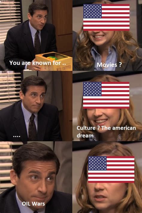 You Are Known For Michael Scott And Pam Beesly Meme Template Meme