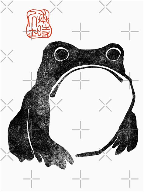 Grumpy Frog Japanese Essential T Shirt For Sale By Star5sixx Redbubble