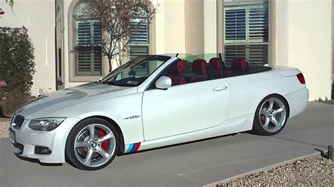 2011 335i Bmw Convertible E 93 M Sport Roof In Action Youtube