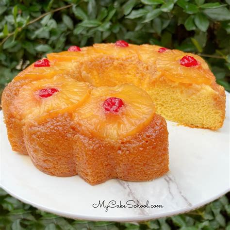 Easy Pineapple Upside Down Bundt Cake My Cake School