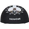 Kitchencraft Mechanical Kitchen Timer With Soft Touch And Chrome Finish