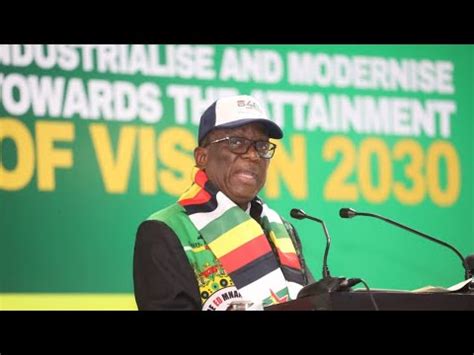 Full Speech President Mnangagwa Rejects Third Term 2030 At ZANU PF