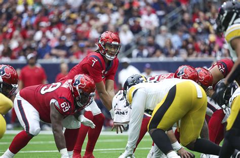 Steelers Vs Texans Week 4 2nd Half News Updates And Open Thread