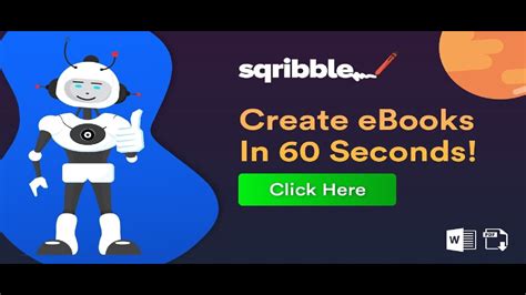 Sqribble Demo Watch Me Create A Professional Ebook With Instant