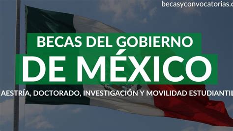 Gu A Completa C Mo Obtener Una Beca Para Estudiar En M Xico