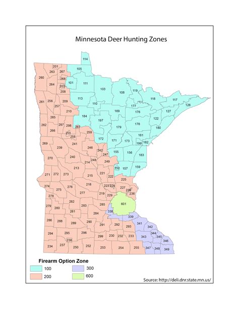 Mn Hunting Zone Map 2024 - Dita Myrtle