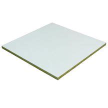 EUROCOUSTIC Dalle De Plafond Acoustique Tonga Bords A Blanc 600 X 600