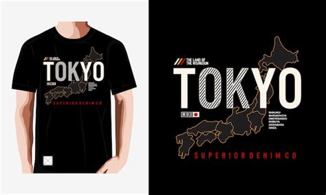 Premium Vector Tokyo Typography T Shirt Design Premium Vector Premium