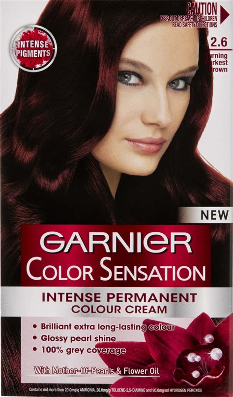 Buy Garnier Color Sensation Darkest Brown At Mighty Ape Nz