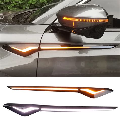 OKEEN Luz LED De Posici N Lateral Del Guardabarros Para Coche L Mpara