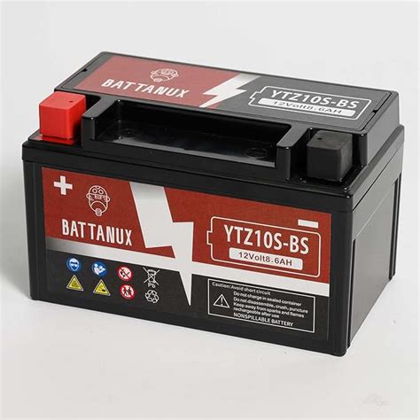 Battanux Ytz S Bs Battery Motorcycle Battery Sealed Sla Agm V