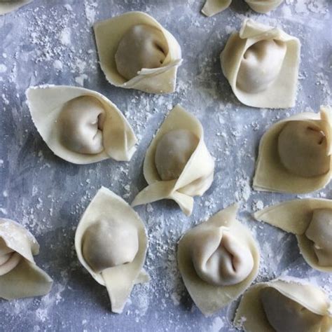 Easy Homemade Wonton Wrappers Using Bread Flour Recipe Biting At