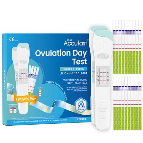 Ovulation Day Test Lh Ovulation Test Combo Pack Accufast