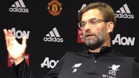 Manchester United 2 1 Liverpool Jurgen Klopp Full Post Match Press