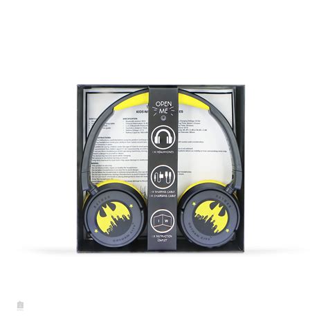 Otl Batman Gotham City Kids Wireless Headphones Wireless Headphones