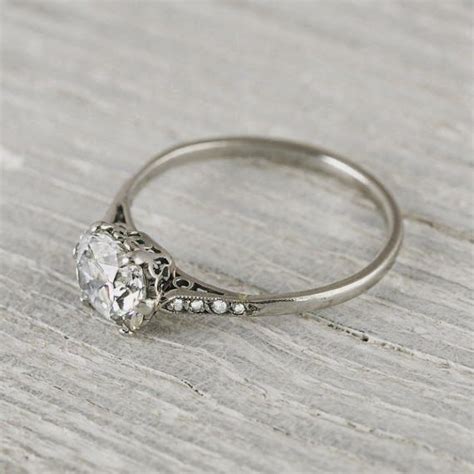 Vintage Style Wedding Rings - jenniemarieweddings