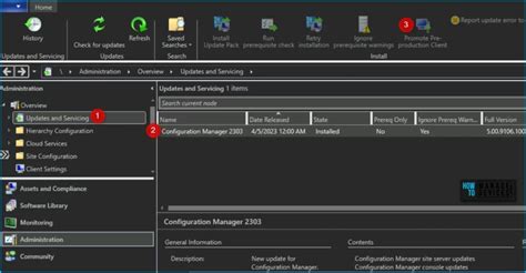 SCCM 2303 Upgrade Step By Step Guide New Features HTMD Blog