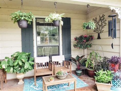 31 Front Porch Decorating Ideas With Plants For More Welcoming Space Crafty Daily