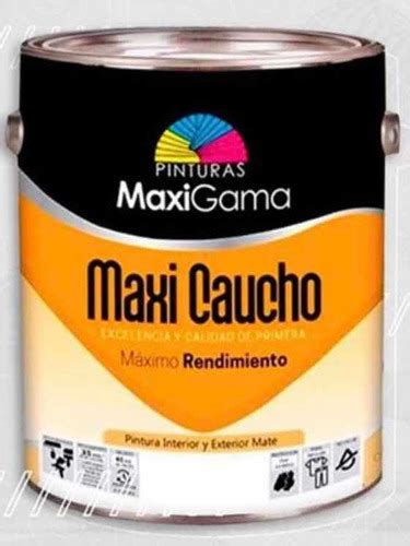 Galón Pintura Blanco Ostra Caucho Clase C Maxi Gama MercadoLibre