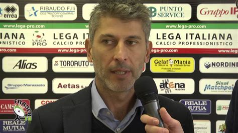 PRO VERCELLI Vs SAVONA 1 0 Interviste Post Partita YouTube