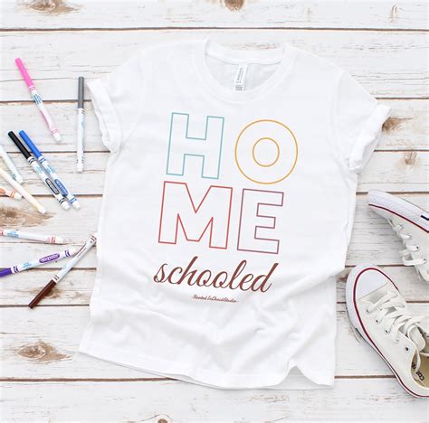 Kids Homeschooled Shirt Fun Graphic Homeschool Tee Etsy Homeschool