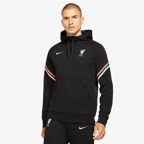 Sudadera Con Capucha Nike Liverpool Travel Negro F Sil Negro