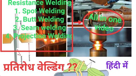 Resistance Welding Spot Welding Butt Welding Seam Welding