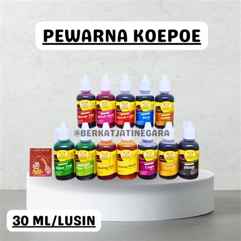 Jual PEWARNA KOEPOE ALL VARIAN PEWARNA MAKANAN FOOD COLORING KOEPOE