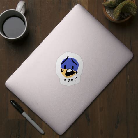 AYO? - Emoji - Sticker | TeePublic