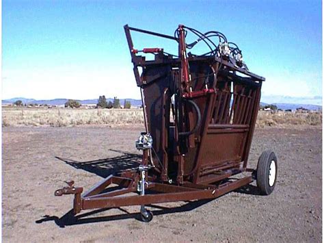 Use The Portable Squeeze Chute To Take Your Chute Right To Your Cattle