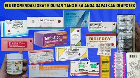 19 Rekomendasi Obat Biduran Gatal Gatal Ampuh Manjur Untuk Dewasa Di