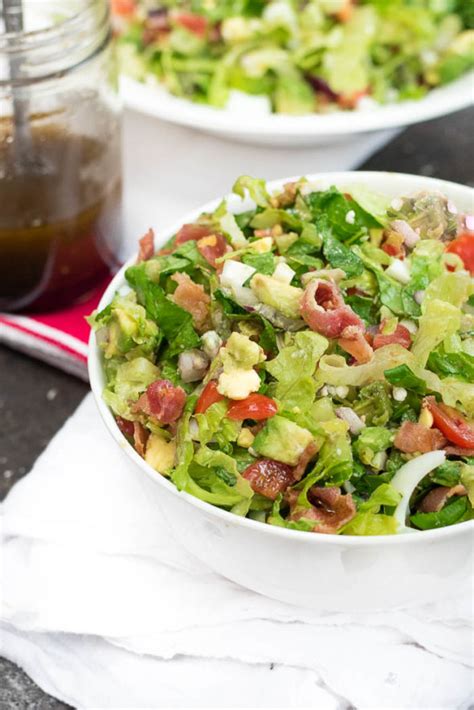 The Best Classic Chopped Salad Nutritious Eats