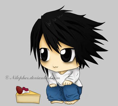 L Lawliet chibi by Nilopher on DeviantArt