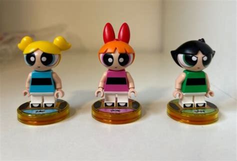 LEGO Dimensions Powerpuff Girls Buttercup Bubbles Blossom EBay