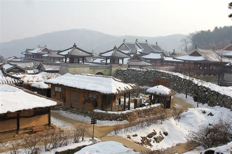 Korean Folk Village Image By M Ameen Cc Tota