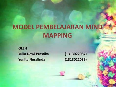 Model Pembelajaran Mind Mapping PPT