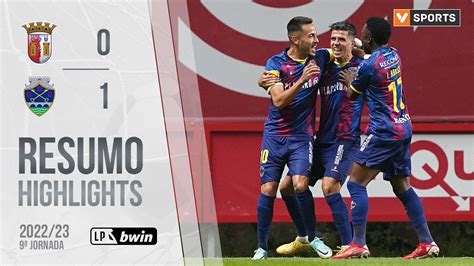 Highlights Resumo Sc Braga Desp Chaves Liga Youtube