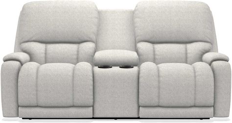 Greyson Power Reclining Loveseat W Headrest And Console La Z Boy