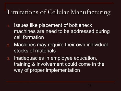 Cellular Manufacturing