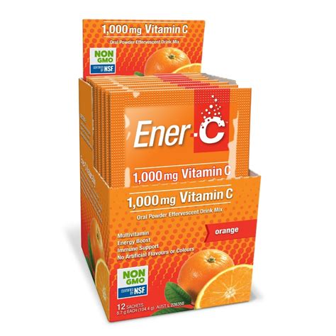 Ener C Orange Sachets Multivitamin Drink Mix Martin Pleasance