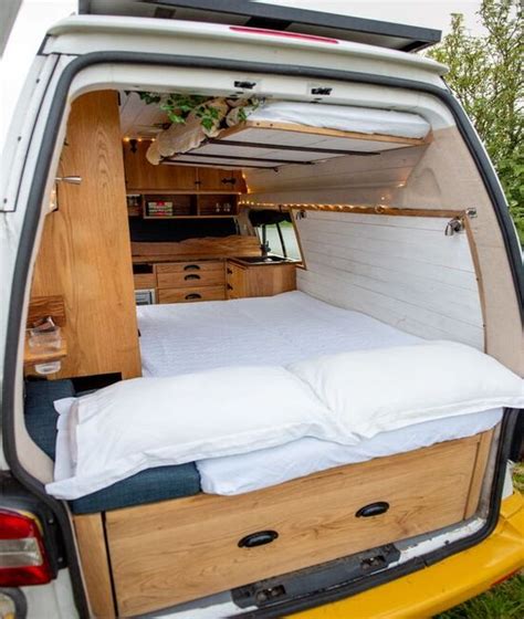 26 Cool Small Camper Van Interior Ideas that Feel Like Home