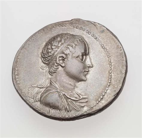 Tetradrachm Of Kingdom Of Egypt With Bust Of Ptolemy V Works Museum