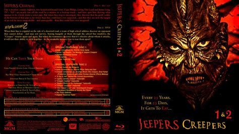 Jeepers Creepers Collection Movie Blu Ray Custom Covers