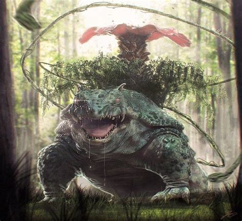 Venusaur By Yuuki Morita Alternativeart With Images Pokemon