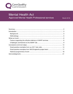 Fillable Online What Is Section Of The Mental Health Act Mental