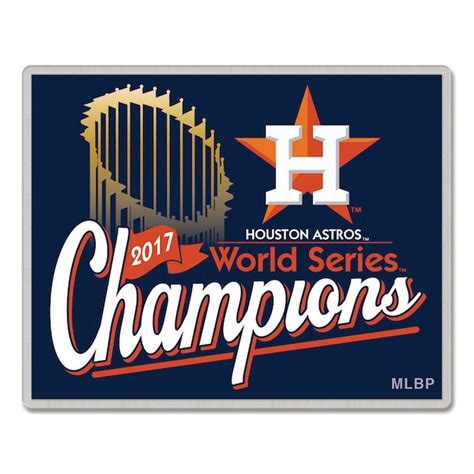 Houston Astros WinCraft 2017 World Series Champions Trophy Pin